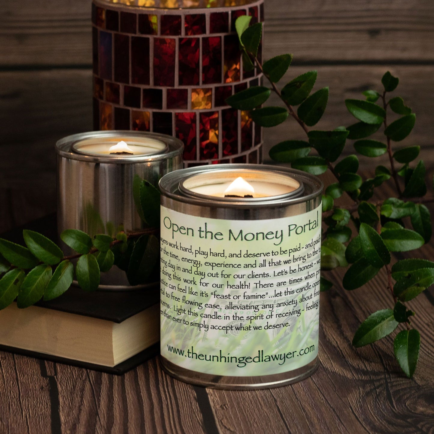 Open the Money Portal Candle