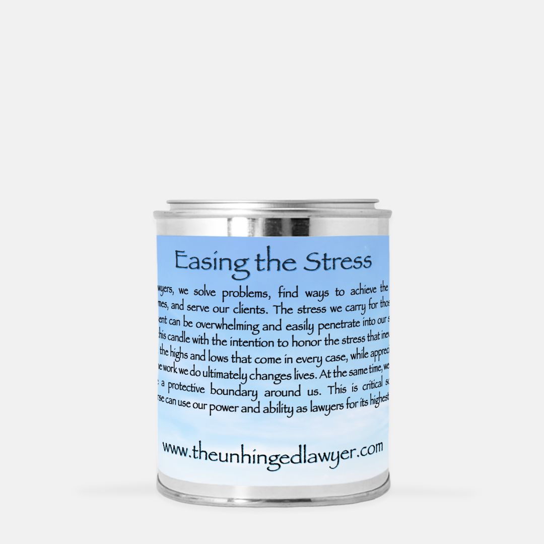 Ease the Stress Candle