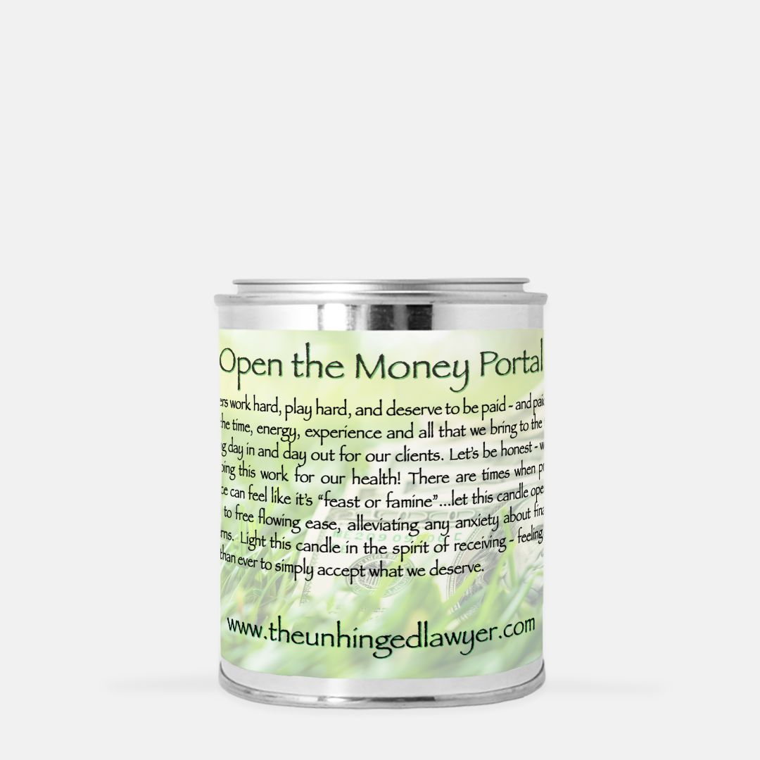 Open the Money Portal Candle