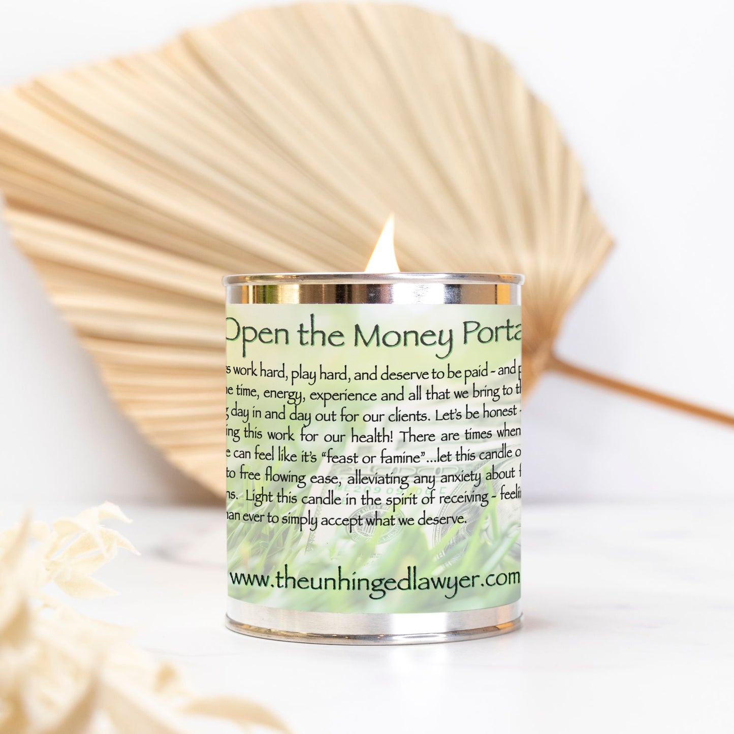 Open the Money Portal Candle