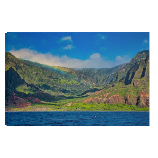 Na Pali Coast Rainbow - Canvas