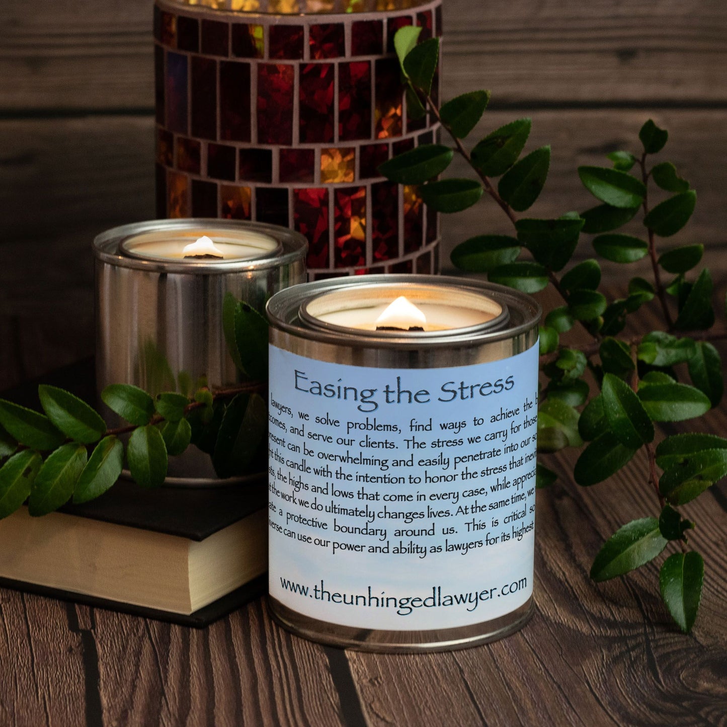 Ease the Stress Candle