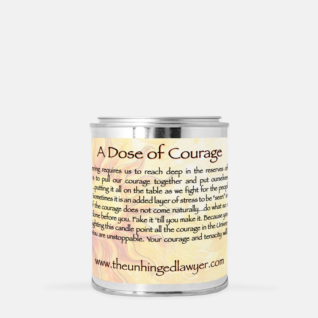 A Dose of Courage Candle