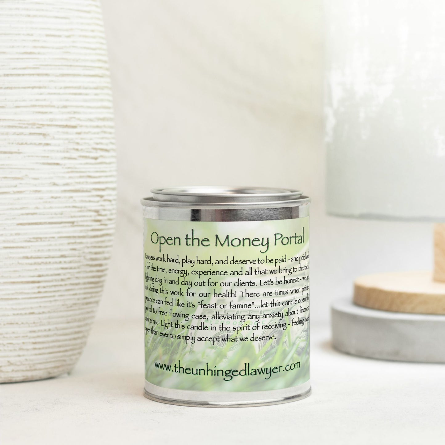 Open the Money Portal Candle